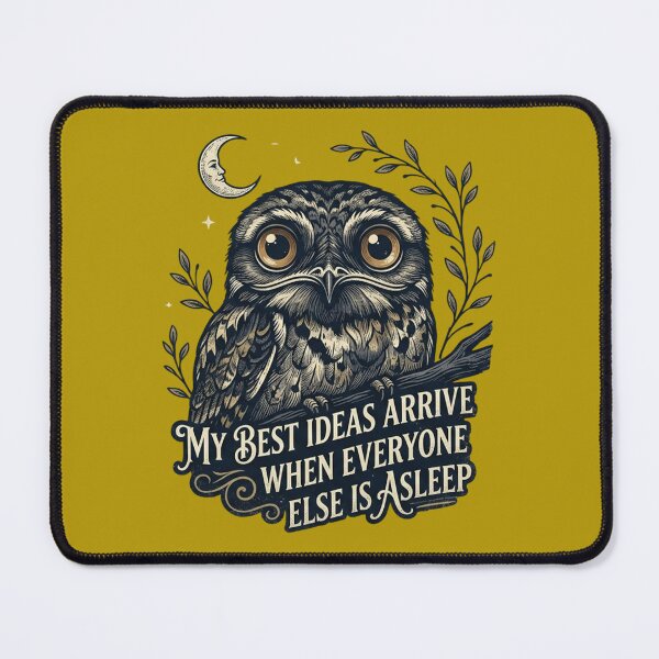 Item preview, Common Potoo My Best Ideas Arrive When Everyone Else Is Asleep designed and sold by Max Store.