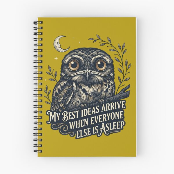 Item preview, Common Potoo My Best Ideas Arrive When Everyone Else Is Asleep designed and sold by Max Store.