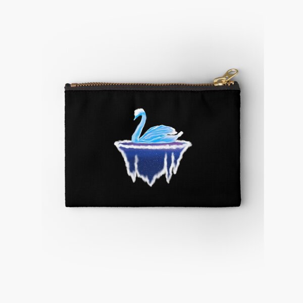 Item preview, Starlit Wave Swan Beautiful Dreamy Watercolor Nebula Art designed and sold by AstralALl.