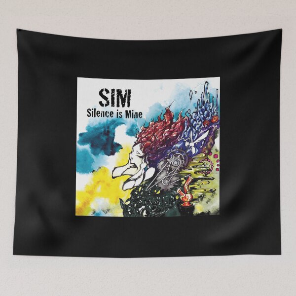 Item preview, Silence iz Mine Japanese Rock Band Art designed and sold by Eowcat.