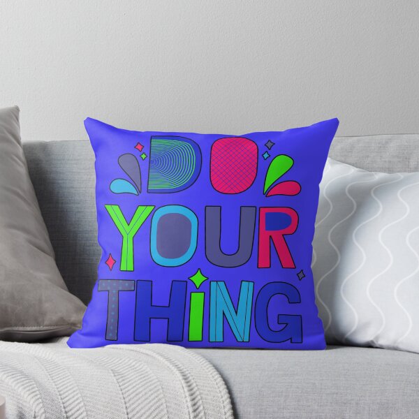 Item preview, Retro Do Your Thing Artsy Positive Quote designed and sold by Lovemountain.