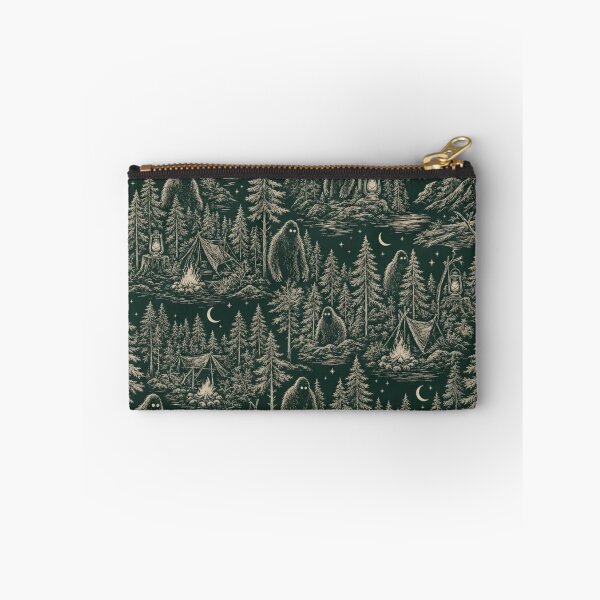 Item preview, Cryptid Club Toile Seamless Pattern | Vintage Cryptid Toile Repeat designed and sold by StickyGuys.