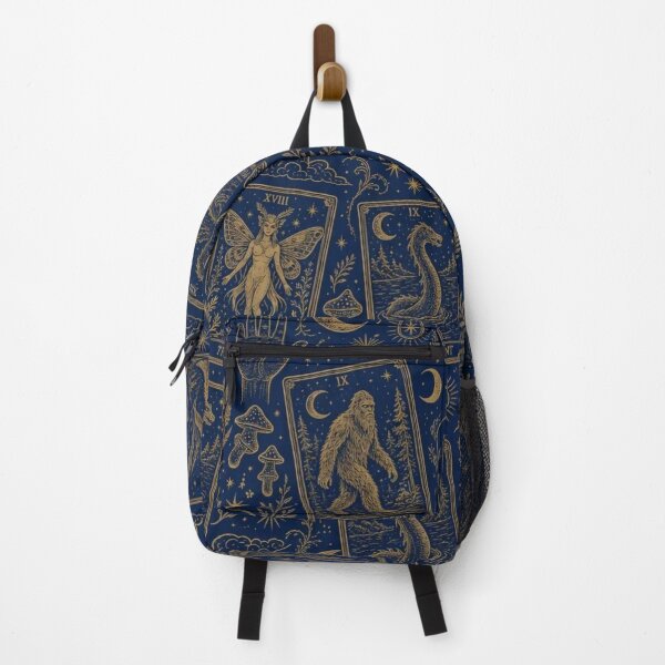 Item preview, Cryptid Tarot Toile Seamless Pattern | Vintage Cryptid Toile Repeat designed and sold by StickyGuys.