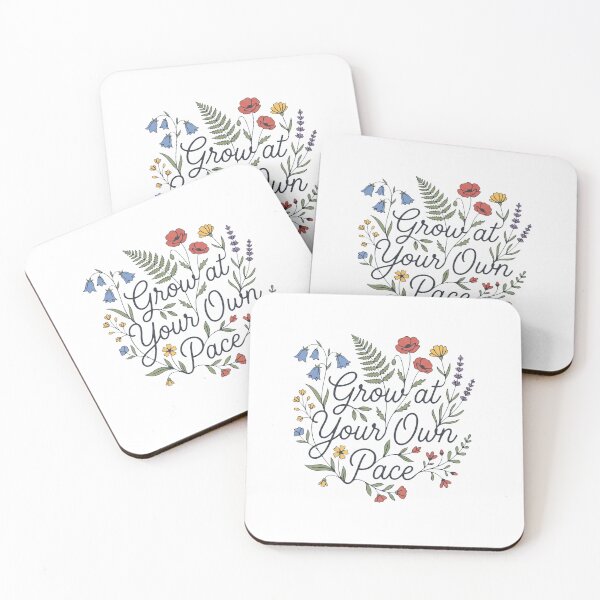 Item preview,  Grow at Your Own Pace Botanical Wildflower designed and sold by pattman.
