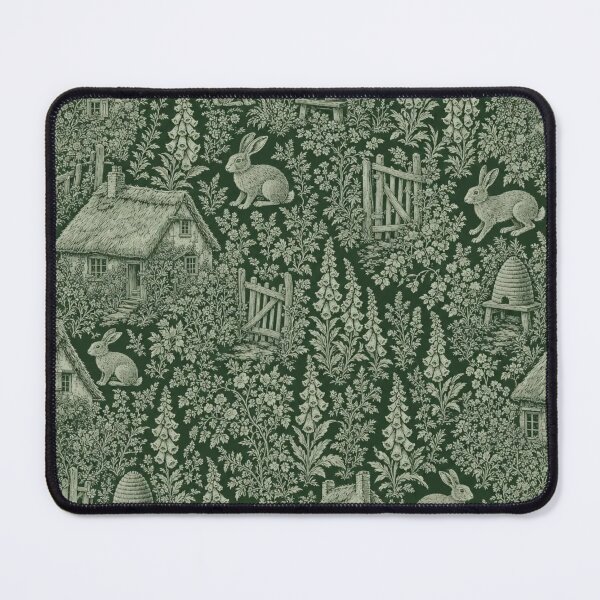 Item preview, Dark Cottage Toile Seamless Pattern | Vintage Dark Cottagecore Toile Repeat designed and sold by StickyGuys.