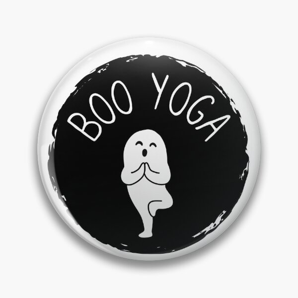 Item preview, ghost doing yoga designed and sold by OmStudioz .