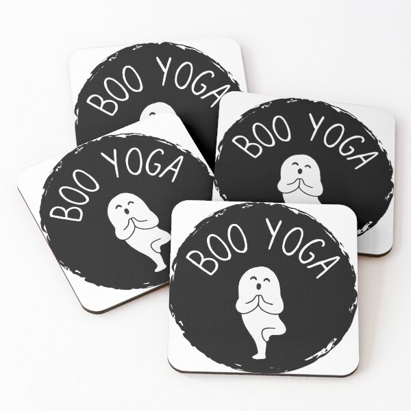 Item preview, ghost doing yoga designed and sold by OmStudioz .