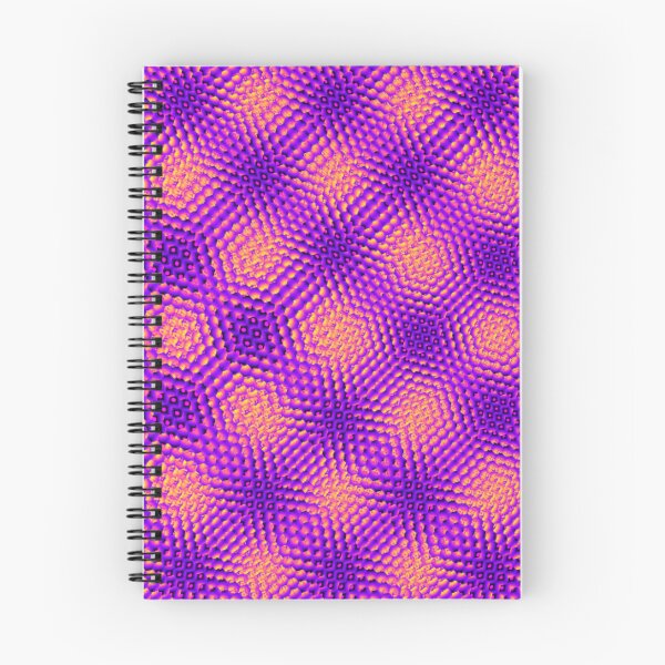 Item preview, Retro Honeycomb Magenta Pattern designed and sold by Shy Fractal Designs.