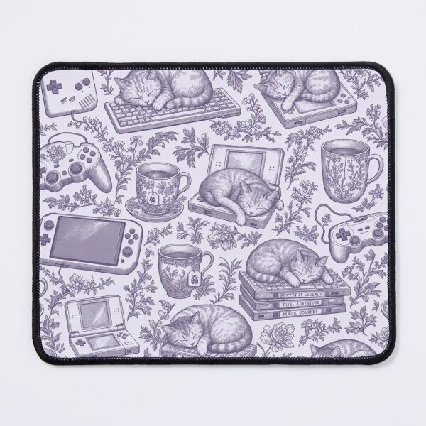 Item preview, Cozy Gaming Toile Seamless Pattern | Vintage Cozy Gaming Toile Repeat designed and sold by StickyGuys.