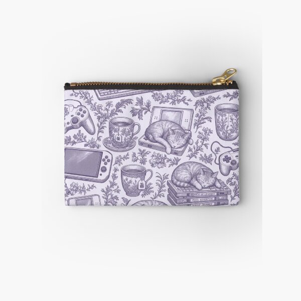 Item preview, Cozy Gaming Toile Seamless Pattern | Vintage Cozy Gaming Toile Repeat designed and sold by StickyGuys.