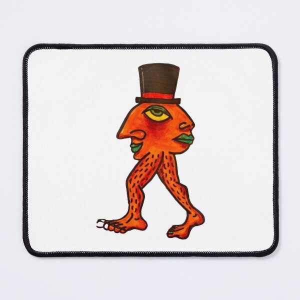 Item preview, Top Hat Walker Funny Surreal Walking Face Monster Graphic designed and sold by andymcdart.