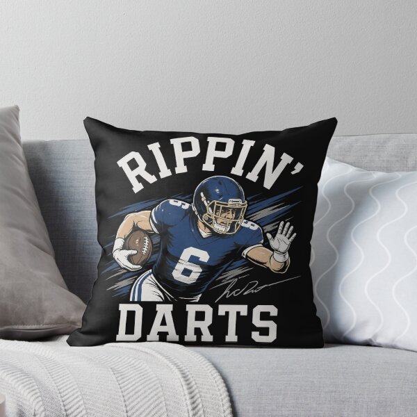 Item preview, Giants Jaxson Dart Rippin Darts designed and sold by ErinRuthie.