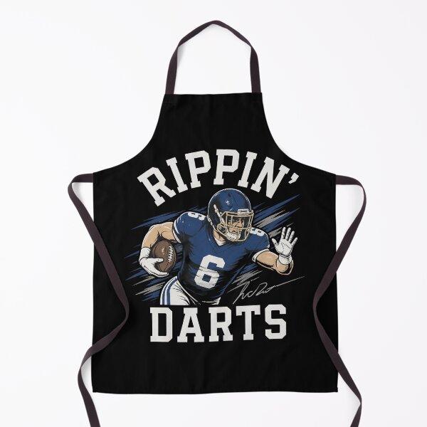 Item preview, Giants Jaxson Dart Rippin Darts designed and sold by ErinRuthie.