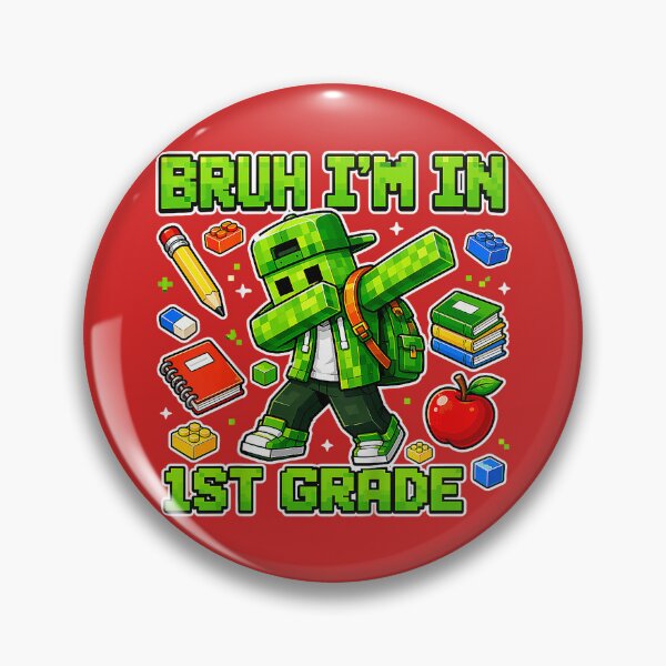 Item preview, Bruh I'm in 1st Grade Dabbing Boys Kids Gamer Back to School designed and sold by melodycook.