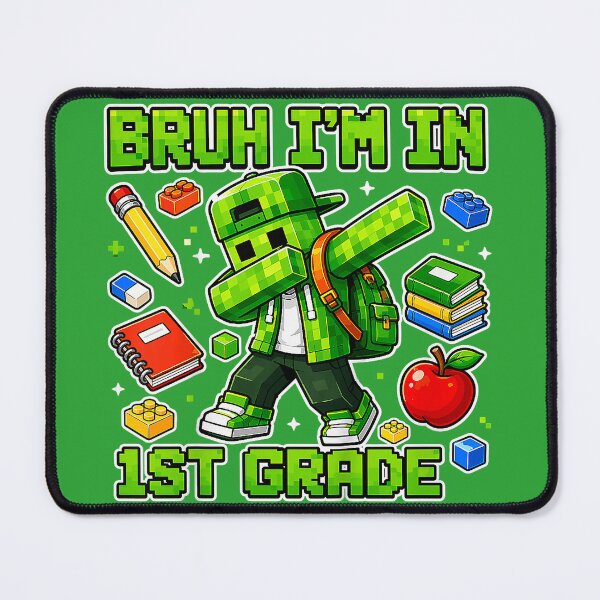 Item preview, Bruh I'm in 1st Grade Dabbing Boys Kids Gamer Back to School designed and sold by melodycook.