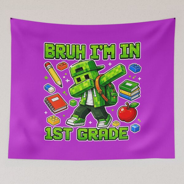 Item preview, Bruh I'm in 1st Grade Dabbing Boys Kids Gamer Back to School designed and sold by melodycook.