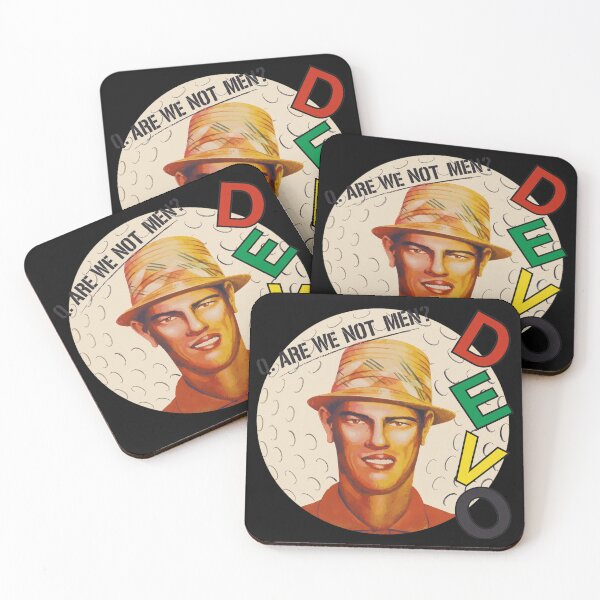 Item preview, DEVO Are We Not Men Retro Album Cover Art designed and sold by ChemiCrocheting.