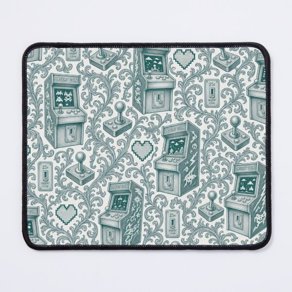 Item preview, Retro Arcade Toile Seamless Pattern | Vintage Cozy Gaming Toile Repeat designed and sold by StickyGuys.