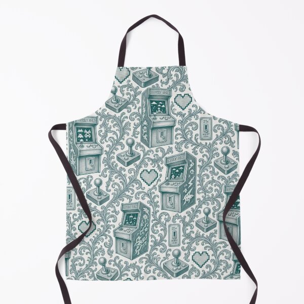 Item preview, Retro Arcade Toile Seamless Pattern | Vintage Cozy Gaming Toile Repeat designed and sold by StickyGuys.