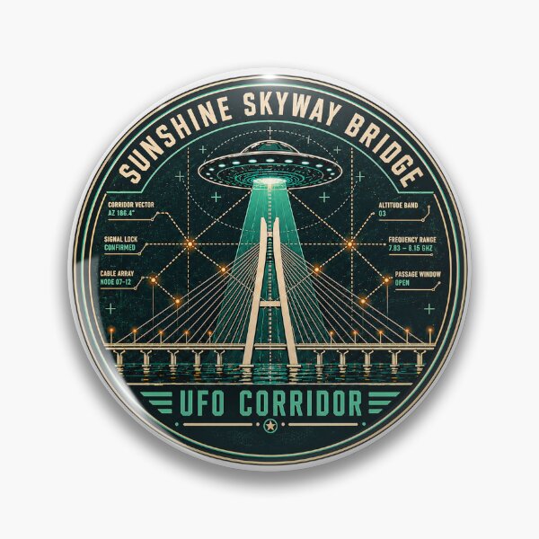 Item preview, Sunshine Skyway Bridge | UFO Corridor | MARK I | Special Edition Entry Mark designed and sold by Orders of Mercury.
