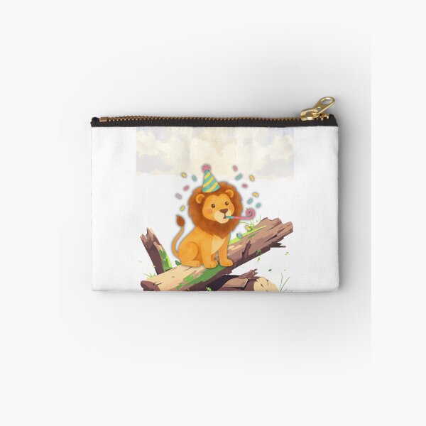 Item preview, Cute Birthday Lion with Party Hat Kids Wall Art designed and sold by Mohamed  Ramadan.
