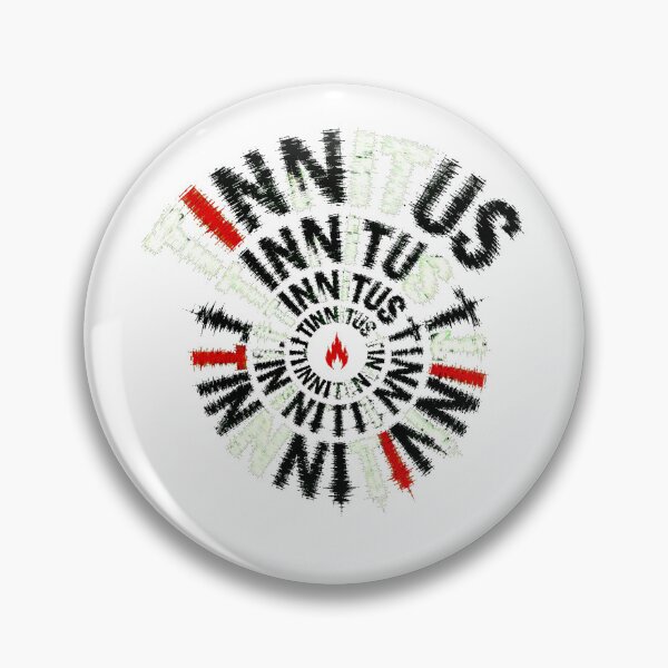 Item preview, Tinnitus Awareness Ringing Ears Distressed Soundwave Typography designed and sold by chattsuede.