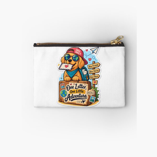 Item preview, One Letter One Little Adventure | Pen Pal Travel Mail Sticker designed and sold by alexcorporation.