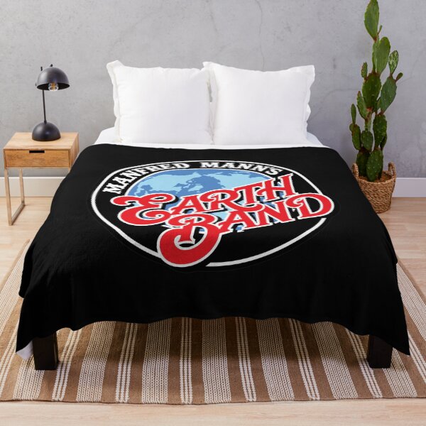 Item preview, Manfred Mann Earth Band Retro Circular Logo designed and sold by ChemiCrocheting.