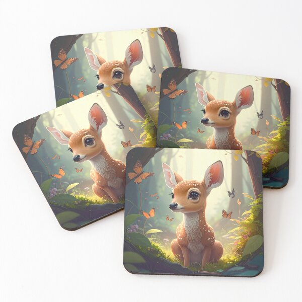 Item preview, Fawn In the Forest 1 designed and sold by WeaveSphere.