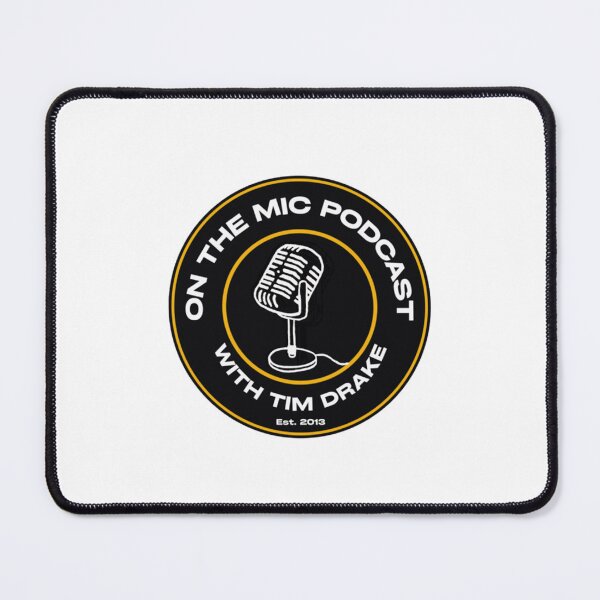 Item preview, On the Mic Podcast with Tim Drake Logo designed and sold by OntheMicPod.