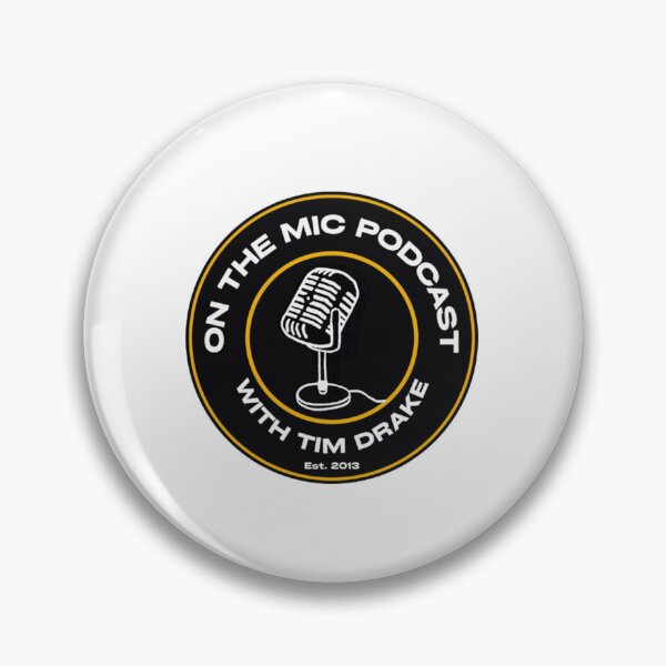 Item preview, On the Mic Podcast with Tim Drake Logo designed and sold by OntheMicPod.