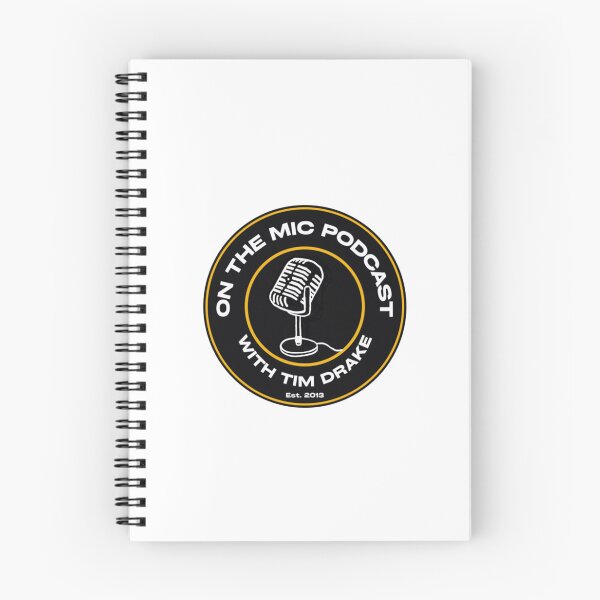 Item preview, On the Mic Podcast with Tim Drake Logo designed and sold by OntheMicPod.