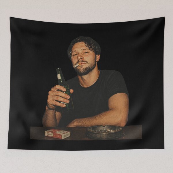 Item preview, Josh-Allen-Flipping-The-Bird designed and sold by ErinRuthie.