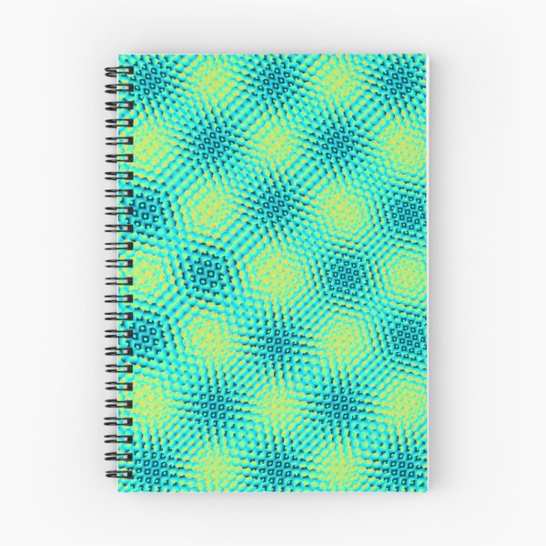 Item preview, Retro Honeycomb Sky Blue Pattern designed and sold by Shy Fractal Designs.