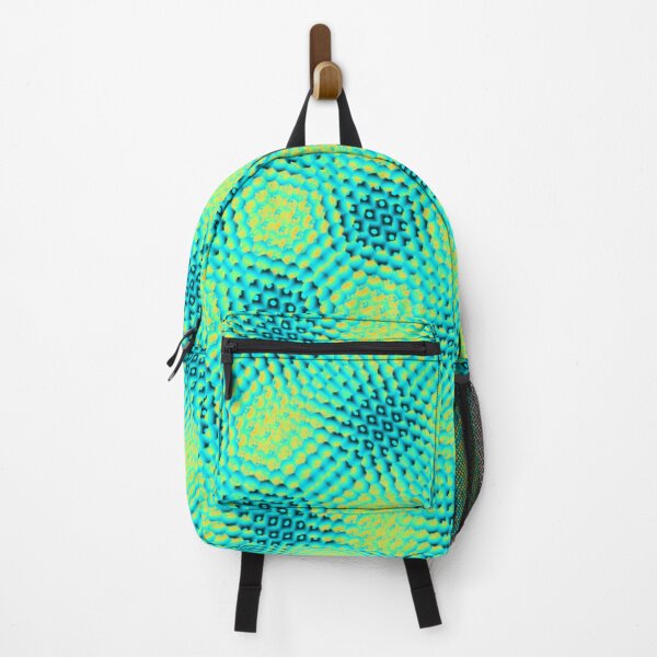 Item preview, Retro Honeycomb Sky Blue Pattern designed and sold by Shy Fractal Designs.