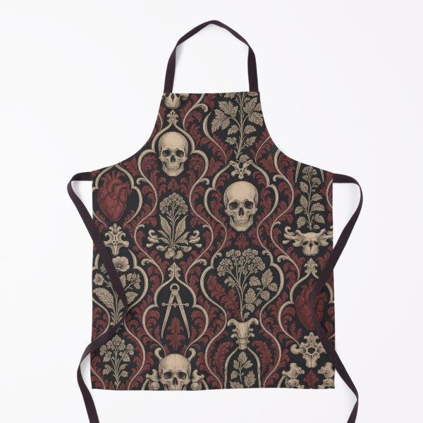 Item preview, Anatomy Library Damask Seamless Pattern | Vintage Bookish Dark Academia Toile Repeat designed and sold by StickyGuys.