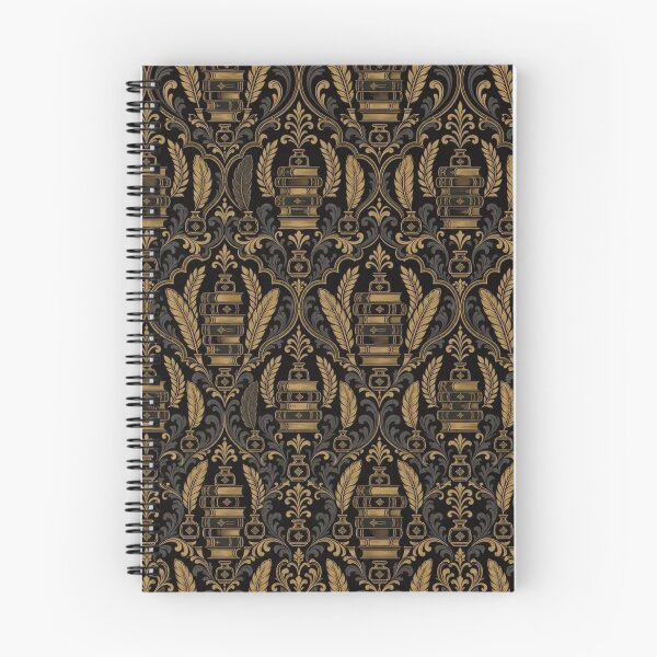 Item preview, Dark Academia Book Damask Seamless Pattern | Vintage Bookish Dark Academia Toile Repeat designed and sold by StickyGuys.