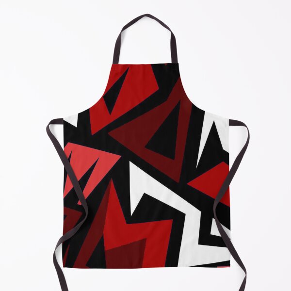 Item preview, Red and Black Urban Camo Abstract Shapes Art designed and sold by Jimakmo.