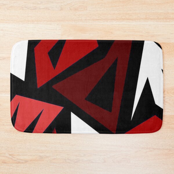 Item preview, Red and Black Urban Camo Abstract Shapes Art designed and sold by Jimakmo.
