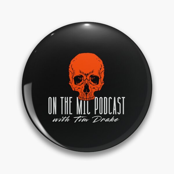 Item preview, On the Mic Podcast with Tim Drake Horror Logo designed and sold by OntheMicPod.