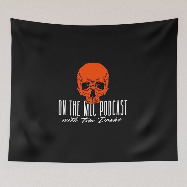 Item preview, On the Mic Podcast with Tim Drake Horror Logo designed and sold by OntheMicPod.
