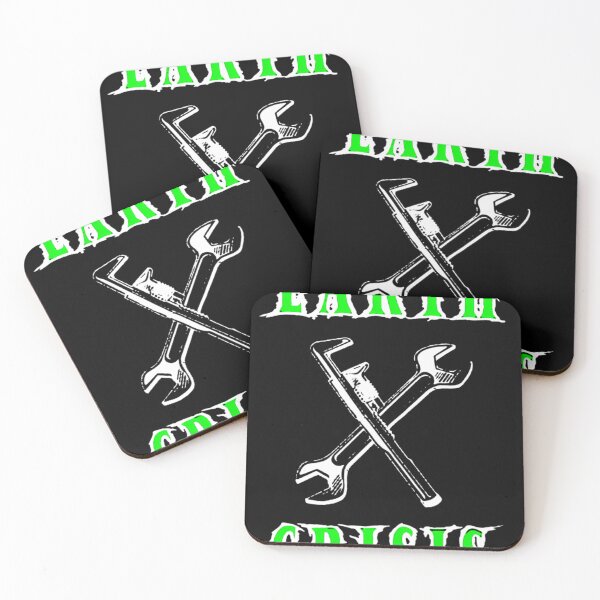 Item preview, Green Typography Nu Metal Band designed and sold by ChromeStreet.