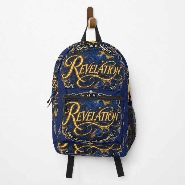 Item preview, Beethoven Quote: Music is a higher revelation than all wisdom and philosophy - Dark Academia Classical Music Art designed and sold by DoReMiStudio.