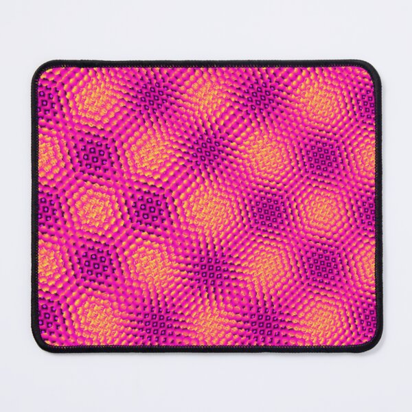 Item preview, Retro Honeycomb Hot Pink Pattern designed and sold by Shy Fractal Designs.