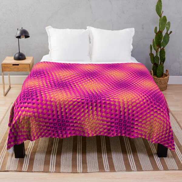 Item preview, Retro Honeycomb Hot Pink Pattern designed and sold by Shy Fractal Designs.