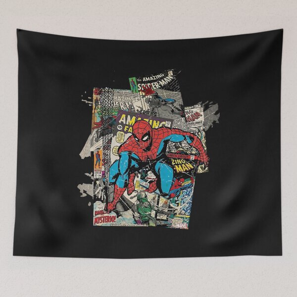 Item preview, Web Slinger Superhero Comic Book Graphic T-Shirt Vintage Retro Hero Tee designed and sold by rzanhoo.