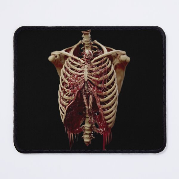 Item preview, Realistic Open Ribcage Body Horror Skeleton Costume designed and sold by The Funky Sprunki.