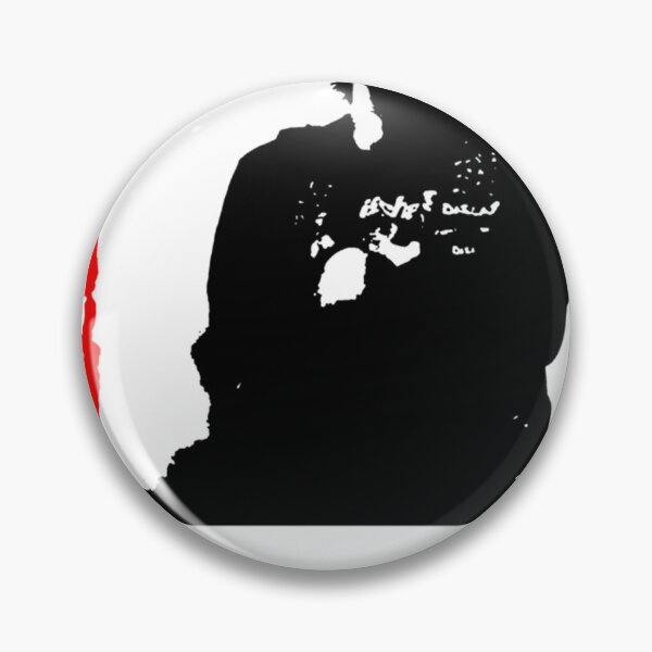 Item preview, Red Typography Crust Punk Silhouette Black designed and sold by ChromeStreet.
