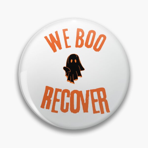 Item preview, sober halloween ghost ~ WE BOO RECOVER  designed and sold by OmStudioz .