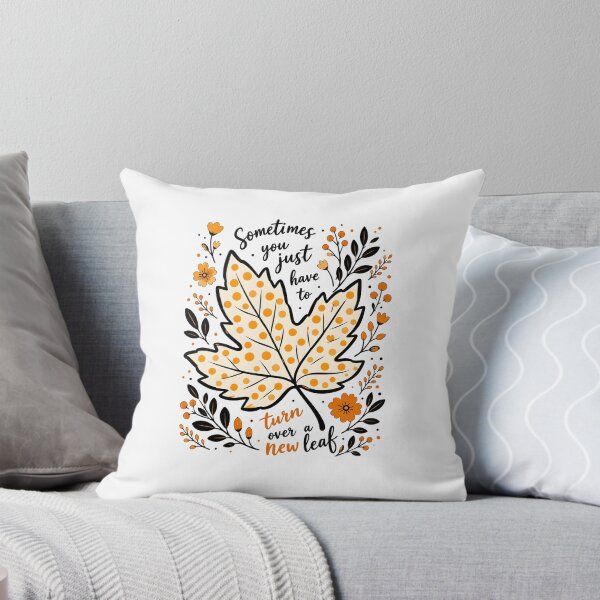 Item preview, Retro Fall Turn Over A New Leaf designed and sold by JamesDriggers.